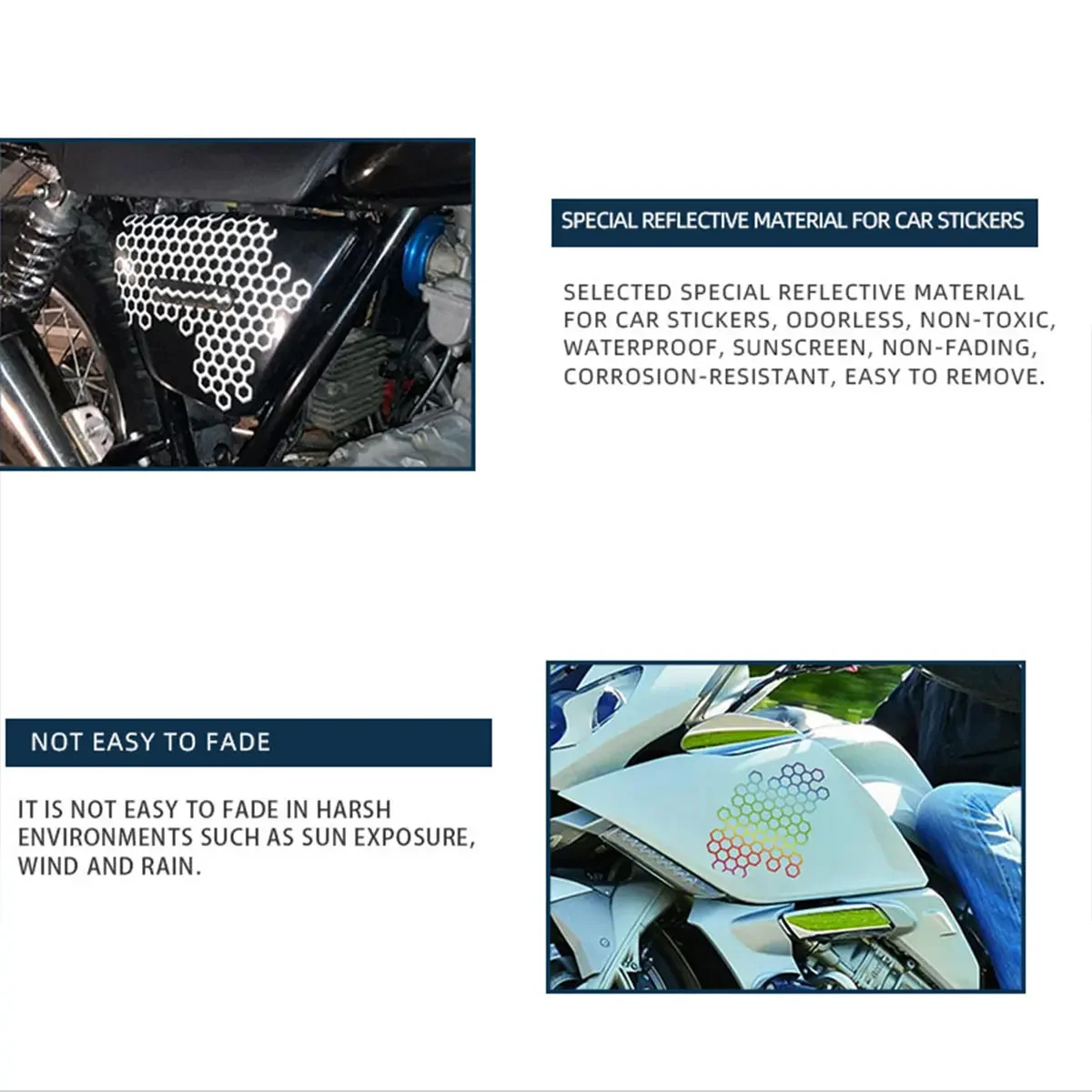 Стильные наклейки на кузов мотоцикла Soto украшения в открытом стиле для