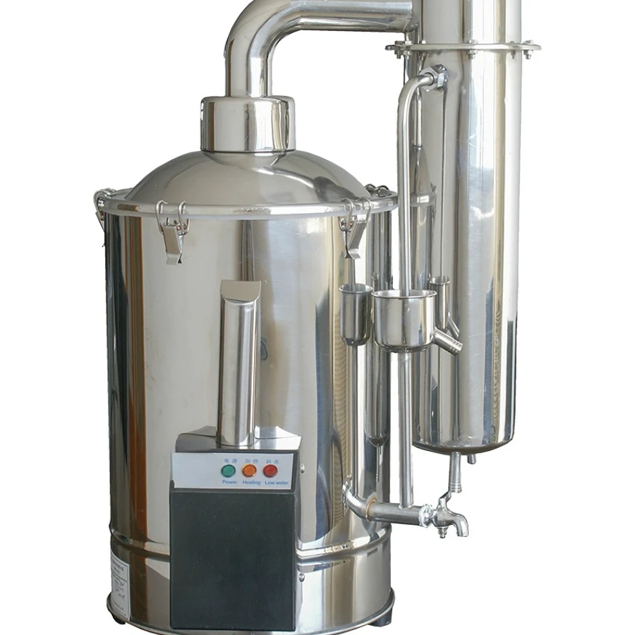 

DZ20Z 5L/h 10L/h 20L/h electric heating water distiller stainless steel water distiller laboratory distillation equipment