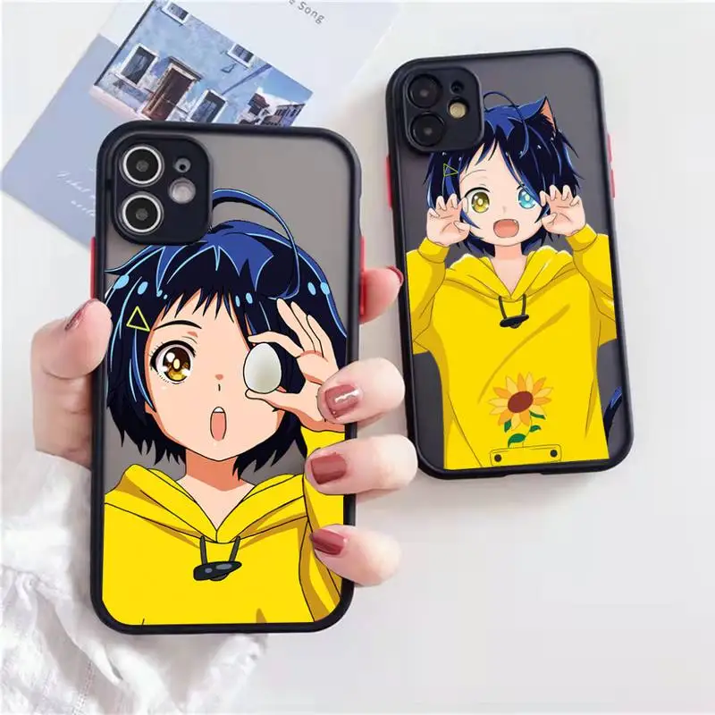

Wonder Egg Priority Ai Kawaii Phone Case matte transparent For iphone 7 8 11 12 13 plus mini x xs xr pro max cover