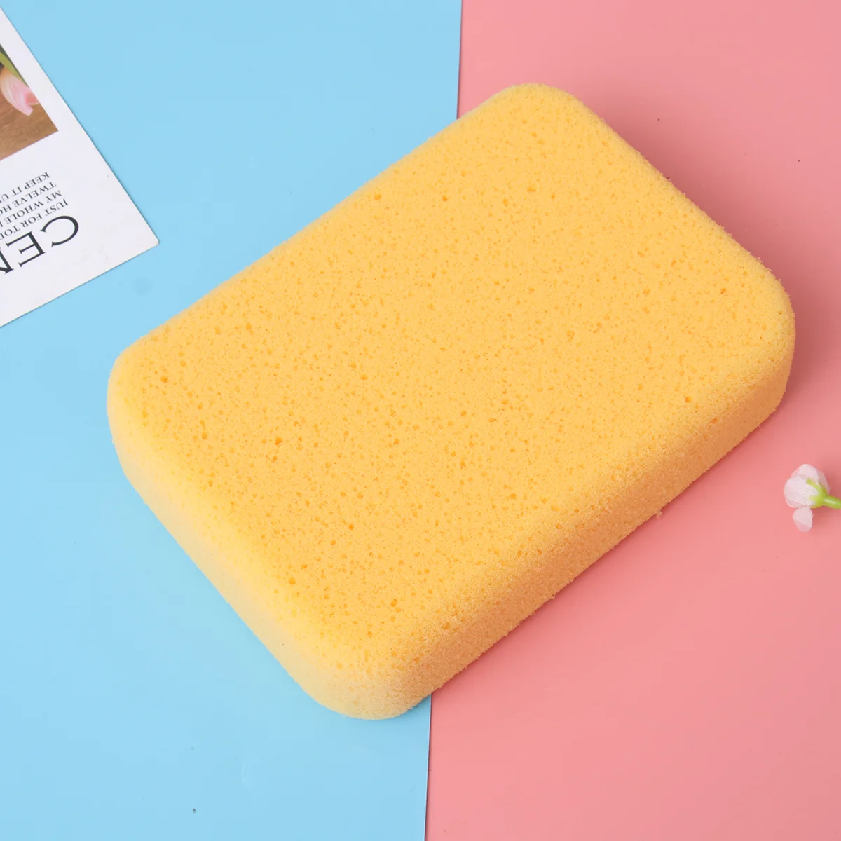 

Car Sponges Sponge Wash Cleaning Washing Large Porous Density High Functional Supplies Kitchen Multi All Microfiber Brush Pad