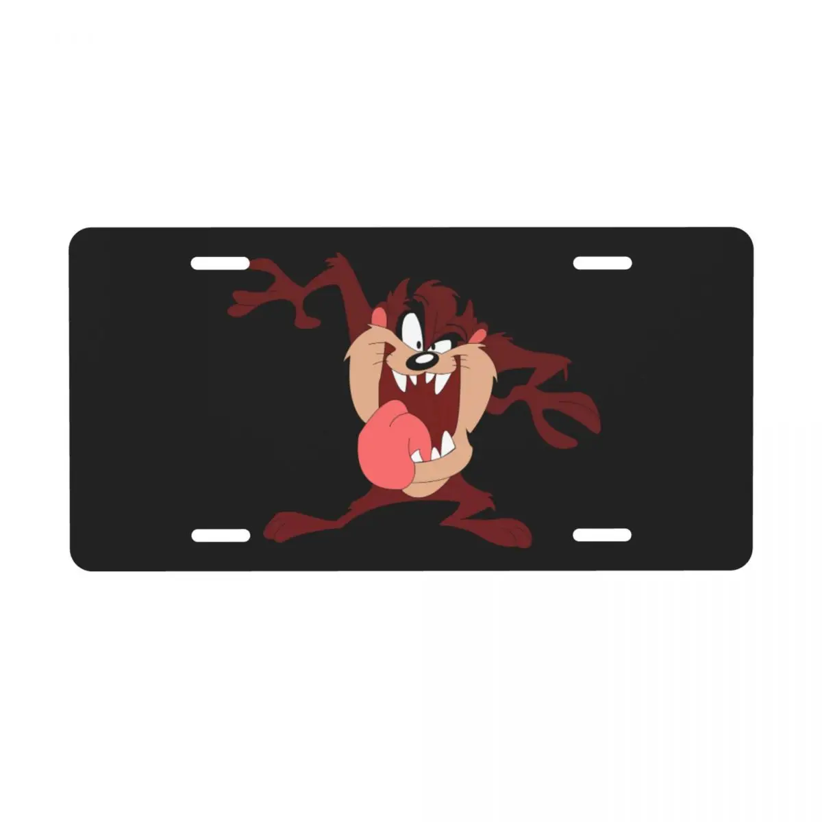 

Пользовательский ТАСМАНИЙСКИЙ ДЬЯВОЛ номерной знак Cool Taz мультяшный декоративный автомобильный номерной знак Алюминиевый металлический знак тщеславие бирка 6X12 дюймов
