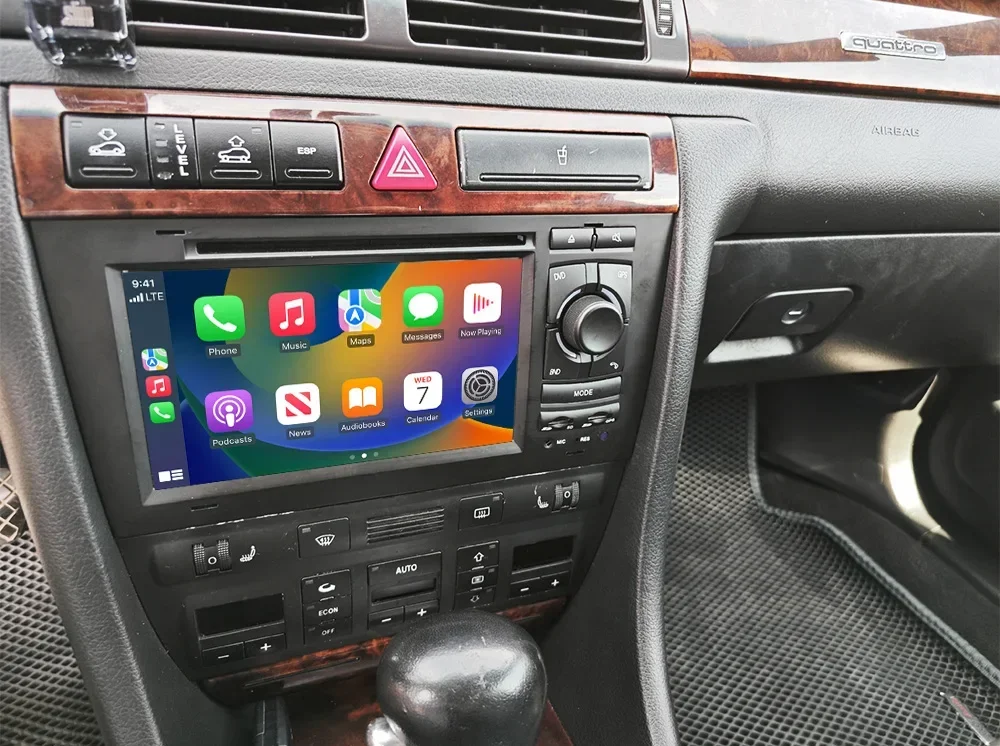 CHSTEK Автомобильный радиоприемник Carplay Android Auto для Audi A4 B6 B7 S4 RS4 2002 2003-2012 Seat Exeo Стерео