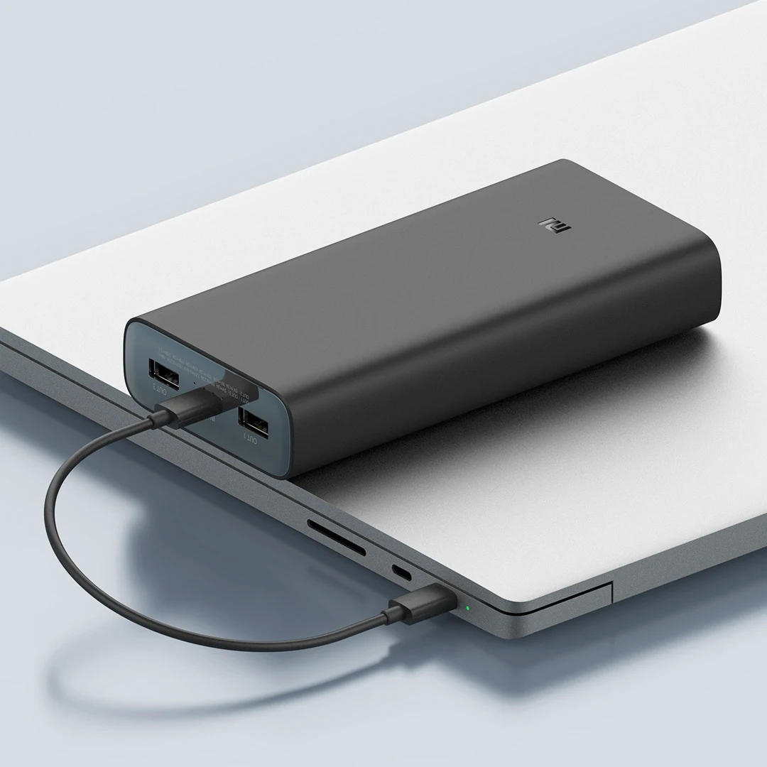 Внешний аккумулятор Xiaomi Power Bank 50 Вт 20000 мАч внешний Type-C PD QC3.0 быстрая зарядка Mi