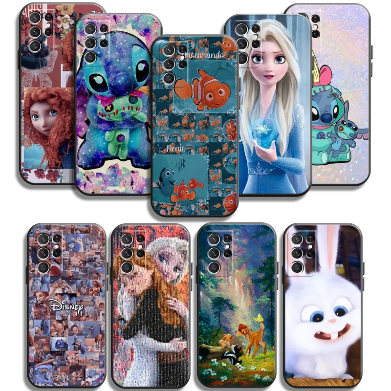 

Disney Cute Phone Cases For Samsung Galaxy A31 A32 A51 A71 A52 A72 4G 5G A11 A21S A20 A22 4G Funda Back Cover Carcasa