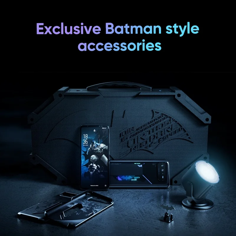 ASUS ROG Phone 6 BATMAN Limited Edition 5G Gaming Phone MediaTek Dimensity 9000+ 165Hz AMOLED Screen Mobile Phone