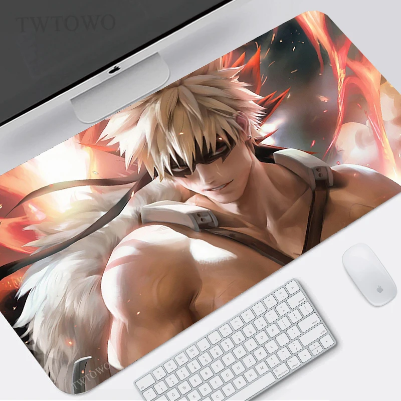 

Anime My Hero Academia Mouse Pad Gamer XL New Computer Custom Mousepad XXL Office Soft Natural Rubber PC Mouse Mat Mice Pad
