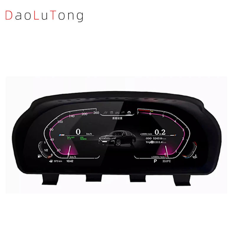 

12 INCH screen LCD Dashboard speedometer digital cluster for E60 E90 E70 E71 F10 F01 F30 F35 LCD instrument panel