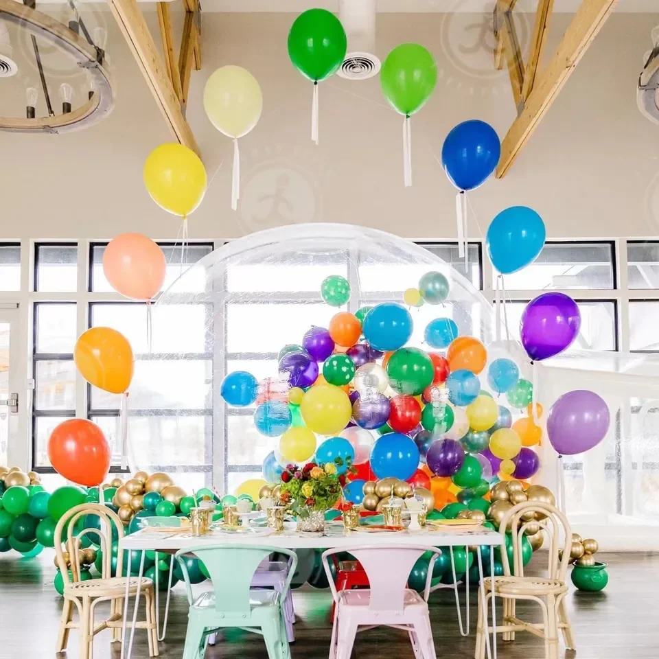 

Бесплатная доставка, Igloo, купольная палатка, роскошная надувная пузырчатая палатка, семейная аренда, воздушный шар, дом