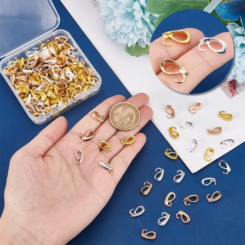 150 шт. зажим для подвесок ожерелья