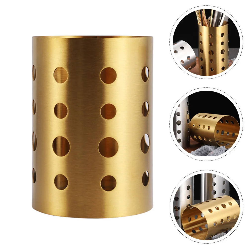 

Utensil Holder Organizer Kitchen Silverware Cutlery Crock Drying Chopsticks Flatware Container Chopstick Rack Storage Tableware