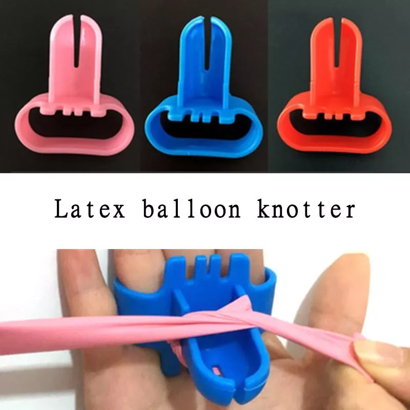 

balloon knotter Balloon Accessories Tie easily fast Tied balloon tool supplies Don't hurt hands Party Birthday Decoration