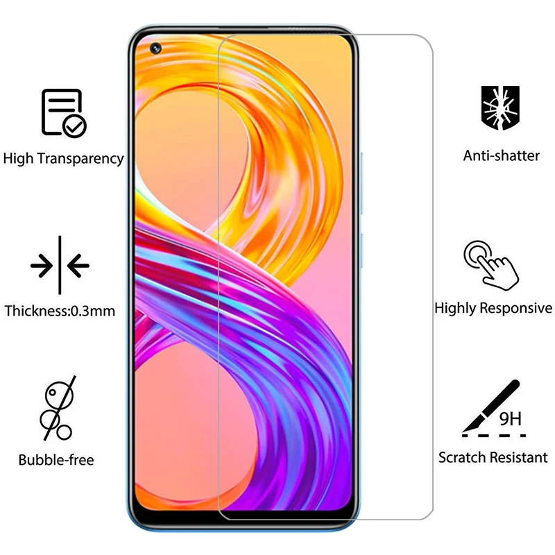 Закаленное стекло для realme 8 pro чехол телефона on realme8 procase 8pro realme8pro 5g back cover 360 realmi relme
