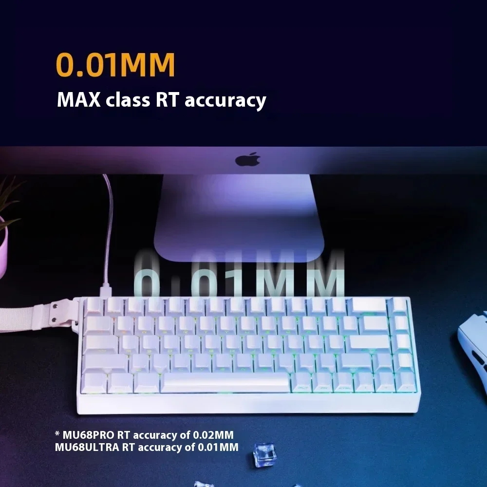 Iyx Mu68 Ultra Hot Swap Rgb Подсветка Mu68Ultra Механическая клавиатура Магнитный переключатель