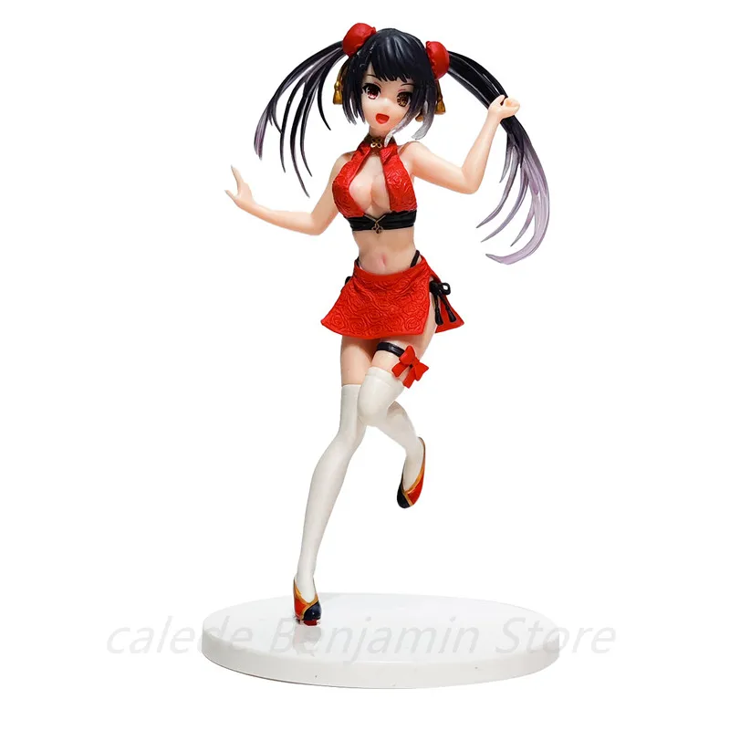 

Japanese Anime Figure Date A Live Kurumi Tokisaki Nightmare Swimsuit PVC Action Figure Toy Collectible Model Doll Gift