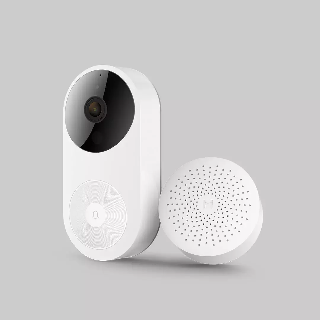 

Xiaobai Smart Video Doorbell D1 Visual Intercom AI Face Detection HD Night Vision Wireless Home Security Camera for Mijia App