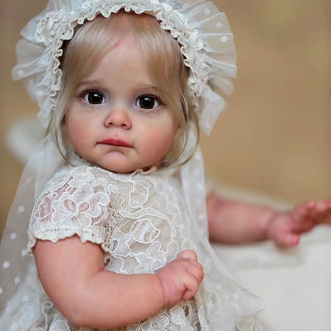 

45cm Full Body Silicone Waterproof Toddler Girl Doll Princess Betty Lifelike Sof Touch 3D Skin Multiple Layers Painting 환생 인형