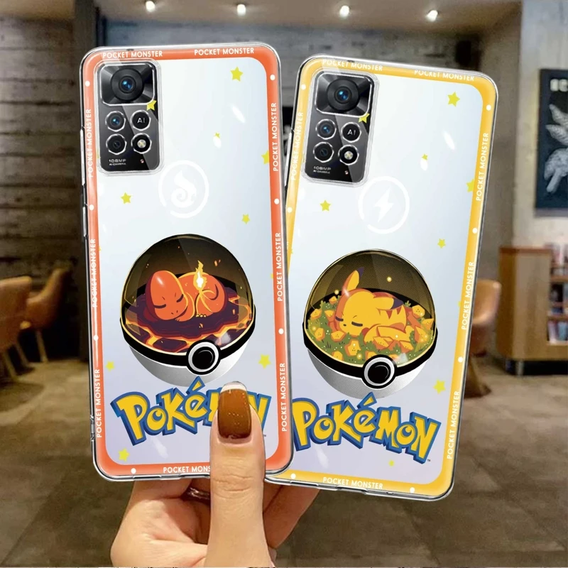 

Funda Case For Xiaomi Redmi 12C 9 10C 9C 9A K40 Pro 9T Redmi9 Pokemon Pikachu Squirtle Gengar Manga Fashion