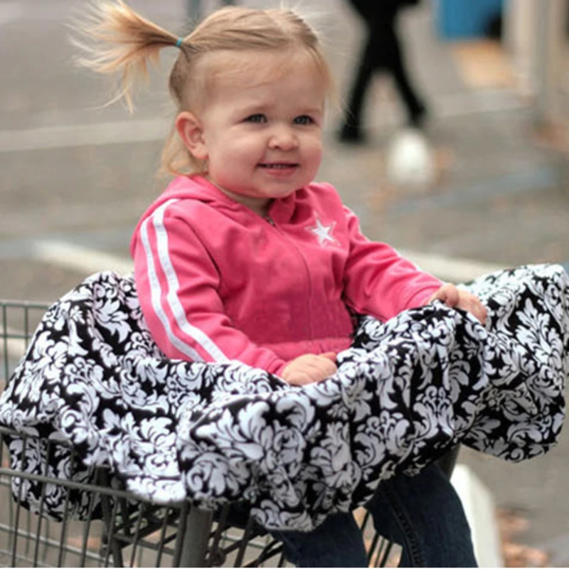 Чехол на детское сиденье для супермаркета и корзины защита от грязи детская