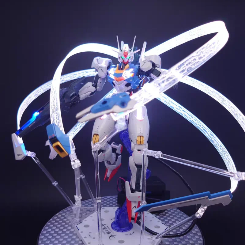 

Kosmos Anime Figure Fm 1/100 Gunbam Aerial Mobile Suit Gunbam: The Witch From Mercury Cool Illusory Color Lamp Group Gifts
