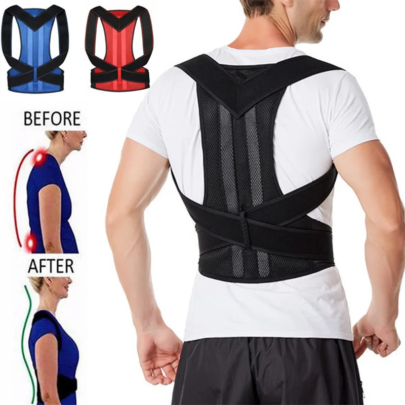 

Corset Shoulder Alloy Correction Belt Corrector Posture Brace Bar Support Back Spine Therapy Back Posture Scoliosis Orthopedic