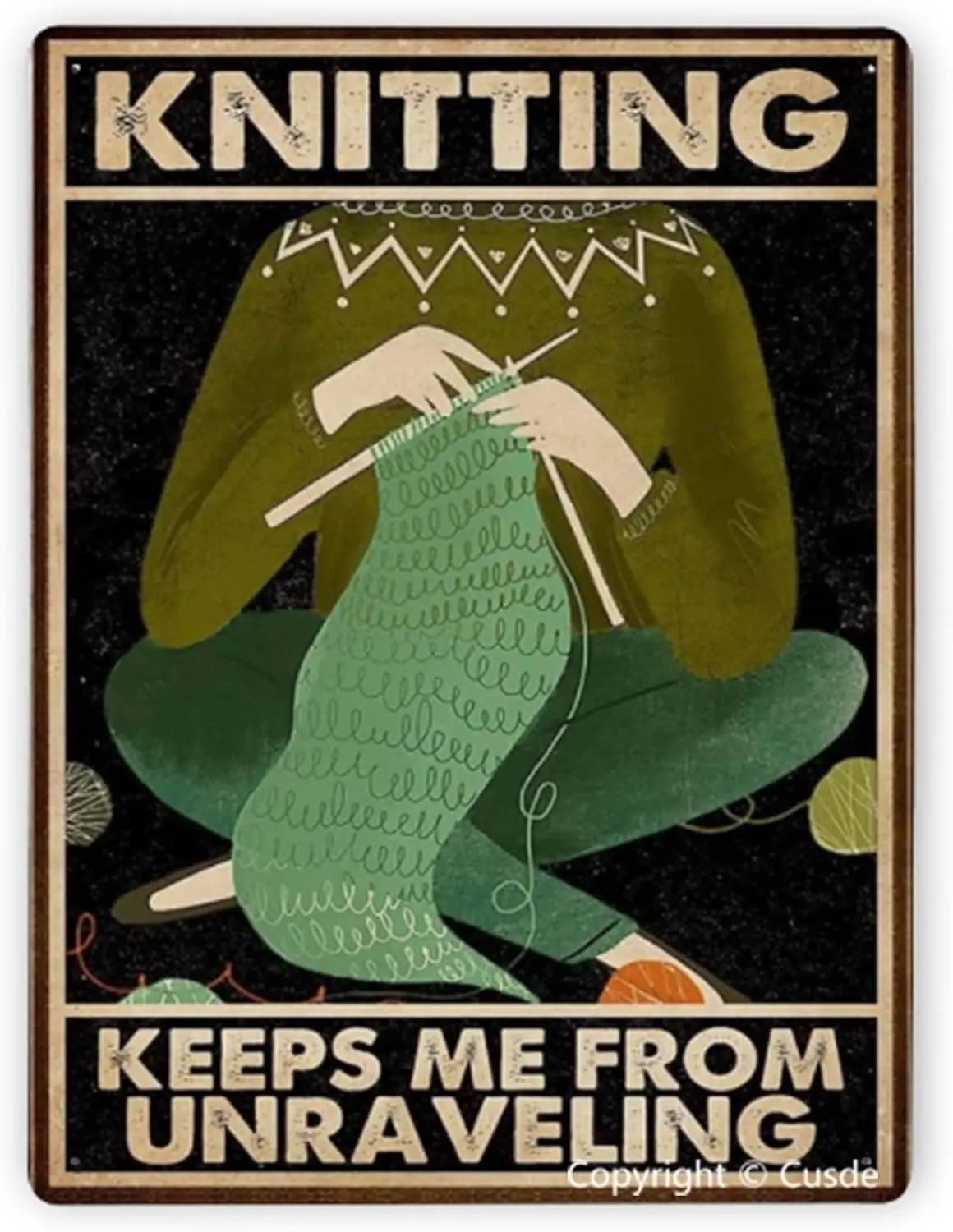 Вязание Cusde Keeps Me From Unraveling