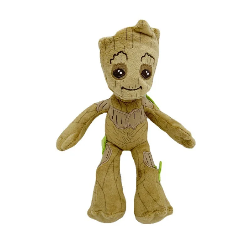 Disney Marvel Groot Plush Toys Spiderman Peluche Guardians of The Galaxy Groot Anime Figure Children Toys Soft Birthday Gifts