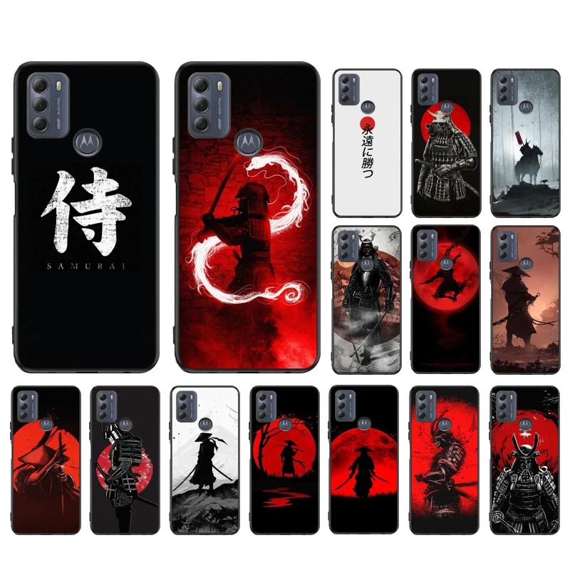 

Samurai oni mask Phone Case for Motorola Moto E32 E20 E40 G22 G52 G20 G30 G100 G60 G50 G10 GPure GStylus G9 One Action Macro