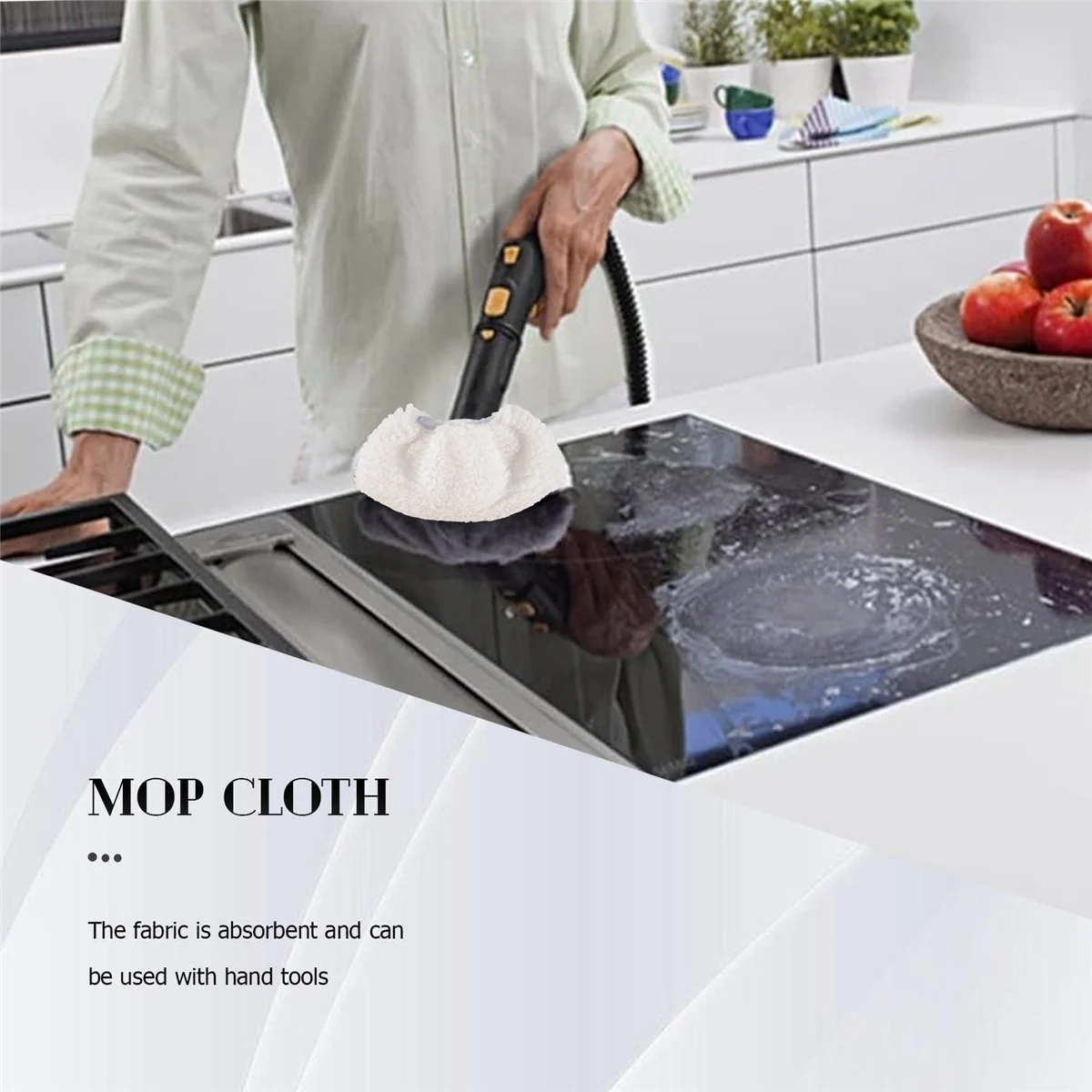 3 шт. хлопковая крышка насадки щетки для Karcher SC2 SC3 SC4 SC5 часть пароочистителя