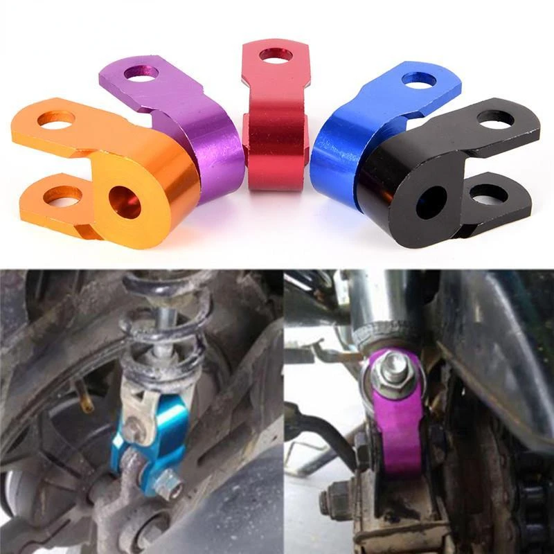 

Motorcycle Shock Absorber Spacer Jack Up Riser CNC Aluminum Alloy Rear Shock Absorber Heighten Motorcycle Refit Accessories