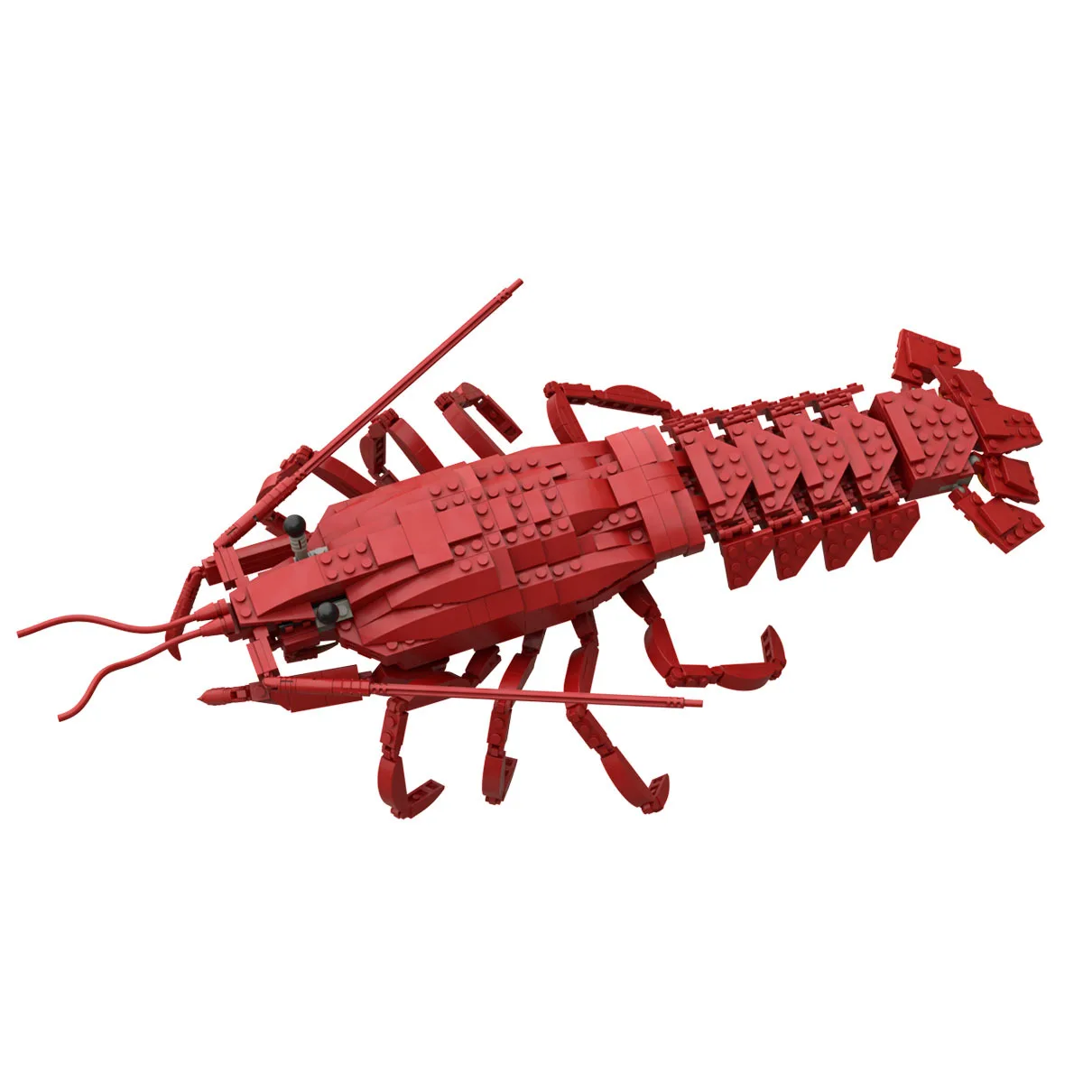 

MOC Parts Animal Building Blocks Active Knuckle Lobster DIY Creative Bricks Assembled Model Pack Construction Toys Boys Gifts