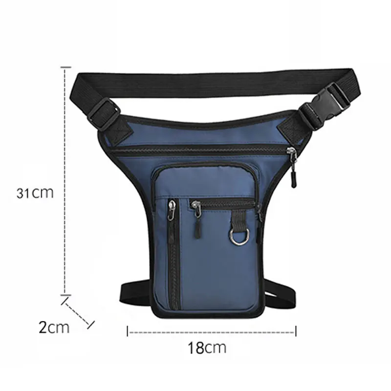 Waterproof Drop Leg Belt Bags Thigh Waist Pack Pouch Multi-Functional Outdoor Leisure Sports Hiking Motorcycle Bag
