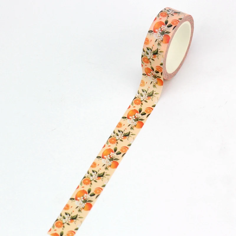

Декоративная лента GREATHOPE WASHI TAPE с фруктами