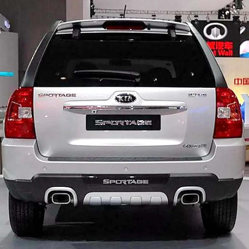 

Sportage 2005 2006 2007 2008 2009 2010 ABS Plastic Unpainted Primer Gray Color Rear Roof Spoiler for KIA Sportage