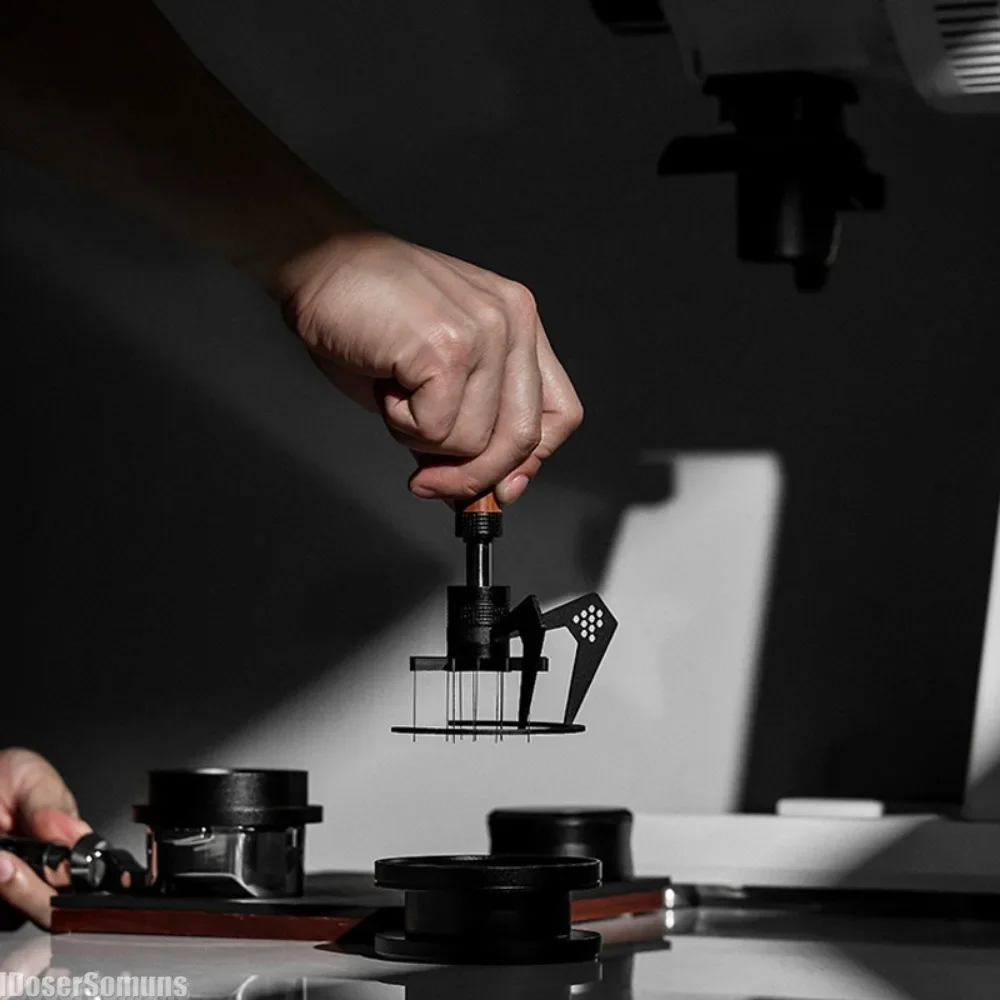 MUVNA Регулируемая игла для порошка кофе эспрессо равномерные инструменты