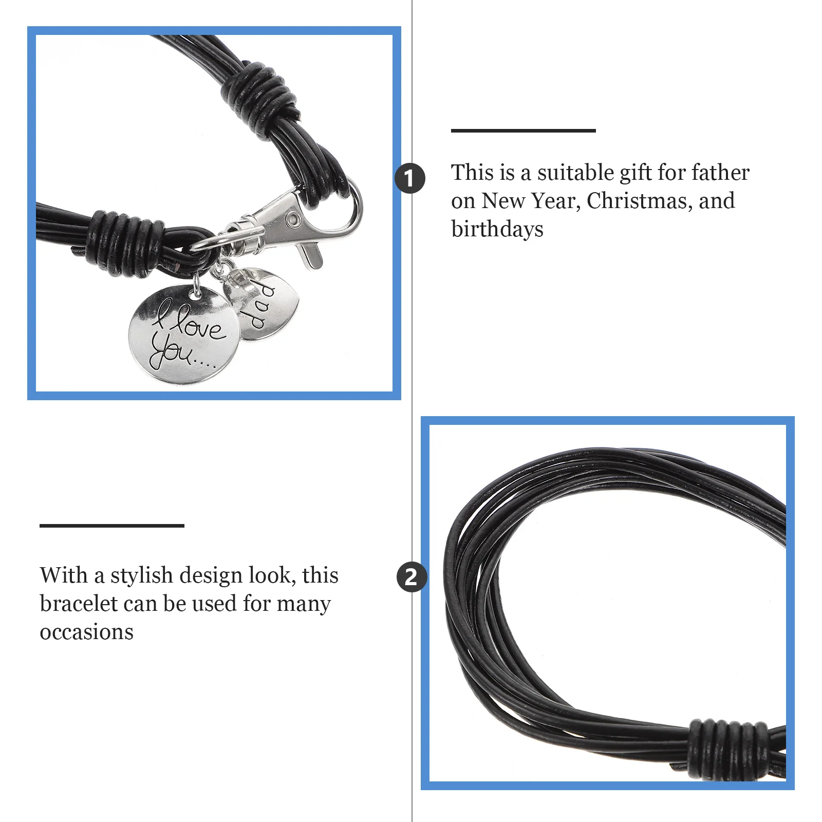 Мужской браслет ювелирные изделия подвески детские браслеты индивидуальный