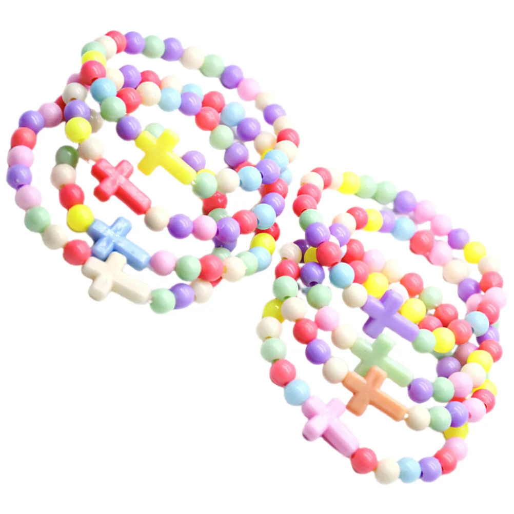 

Accessories Faith Cross Bracelet Costume Plastic Bracelet Fashion Jewelry Women