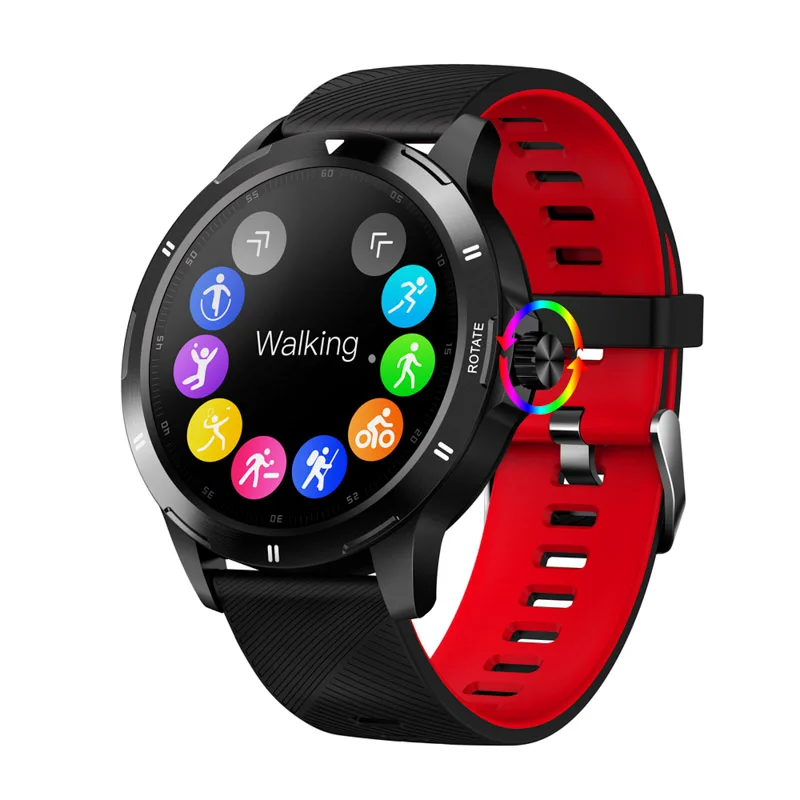 

2022 New Smart Watch Men's Thermometer Multi-Dial Full Touch Screen Smart Watch for Android IOS Phone Sports Fitness Tracker