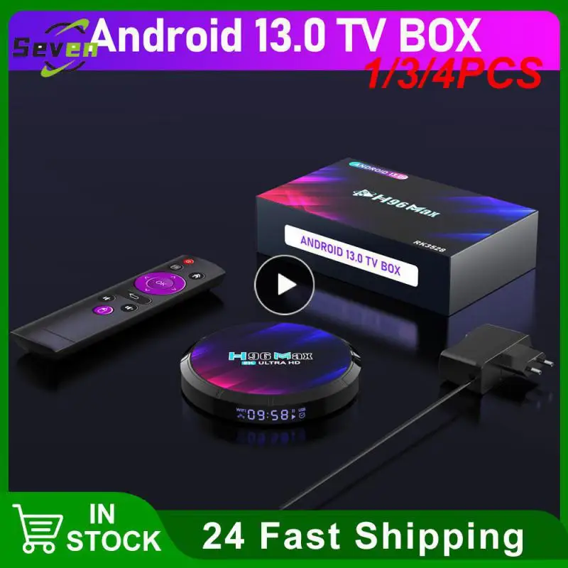 

1/3/4PCS MAX Android 13 TV BOX RK3528 64GB 32GB 16GB 2.4G 5G WIFI 6 BT 5.0 Global Media Player Set Top Receiver