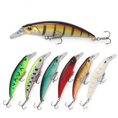 

1PCS Fishing lures Jerkbaits Sinking Minnow lure 9.1g/8cm High Quality Hard Baits professional Action Wobblers