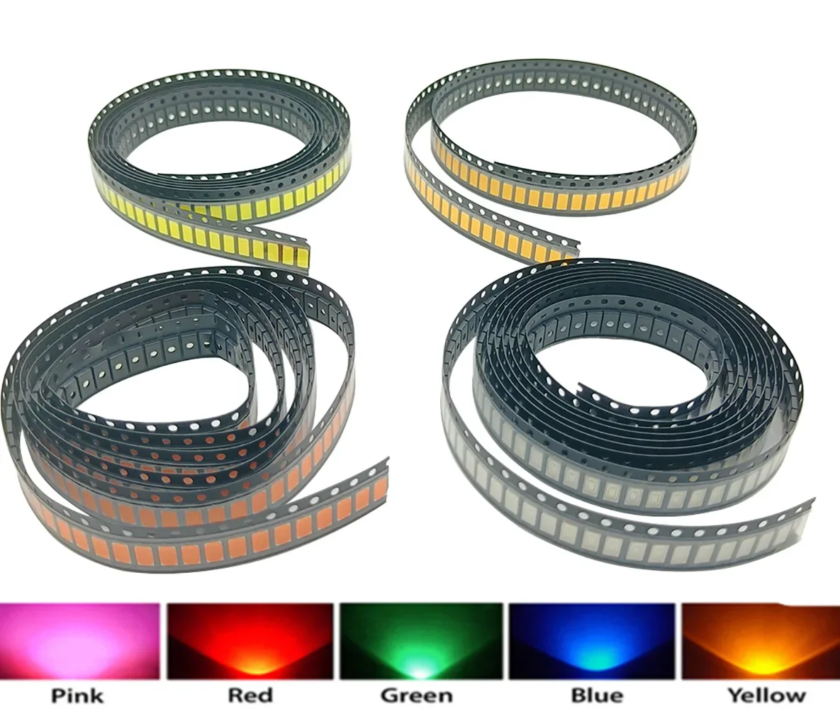 SMD 5730/5630 Чип светодиоды Теплый Белый Синий Красный Зеленый Желтый Розовый Свет