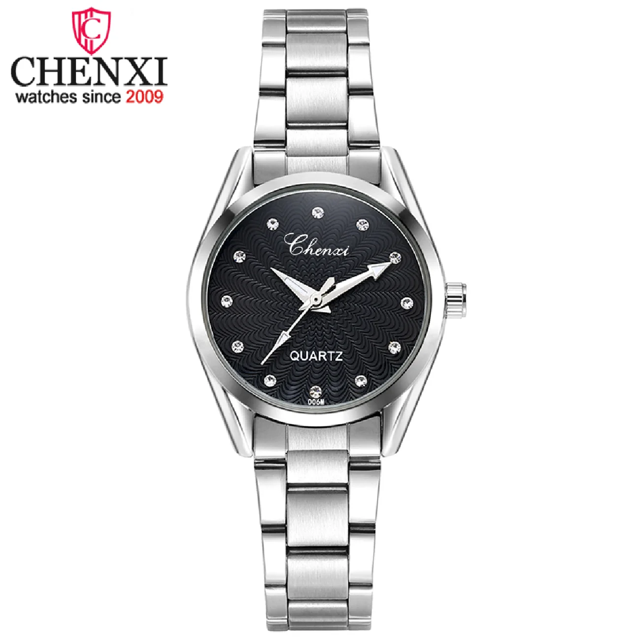 CHENXI Fashion Women Watches Waterproof Quartz Bracelet Wrist Watch Luxury Ladies Casual Stainless Steel Watch Female Clock