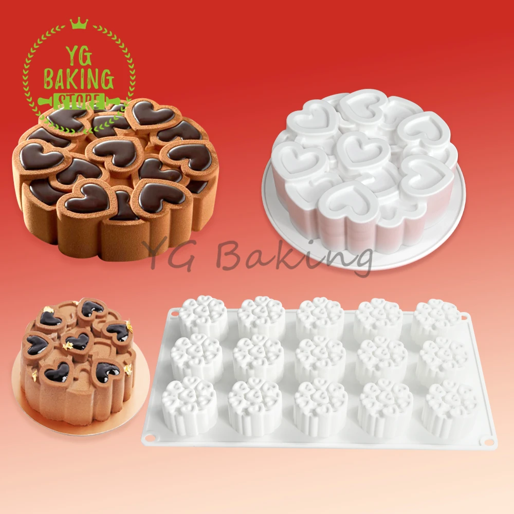 

Dorica силиконовая форма для мусса сердце