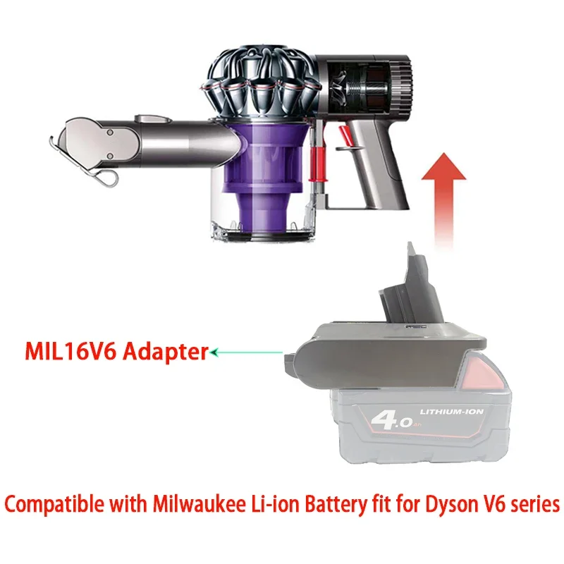 Адаптер литий-ионной батареи BPS18V6 MT18V6 MIL18V6 DW20V6 BOS18V6 для Makita Milwaukee Dewalt Bosch