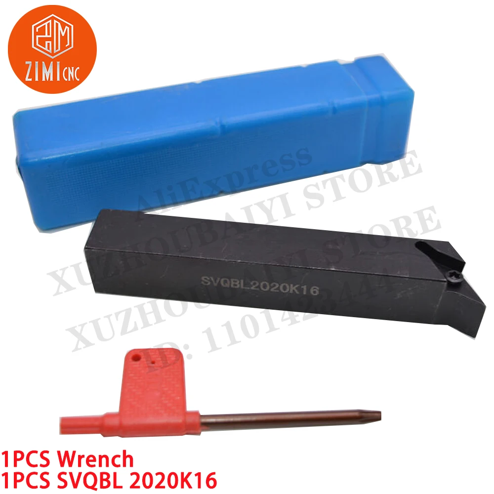 1 шт. SVQBL 2020K16 Внешний держатель токарного инструмента для станка VBMT1604