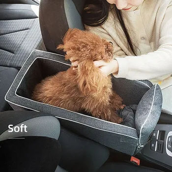 Portable Dog Car Seat Bed