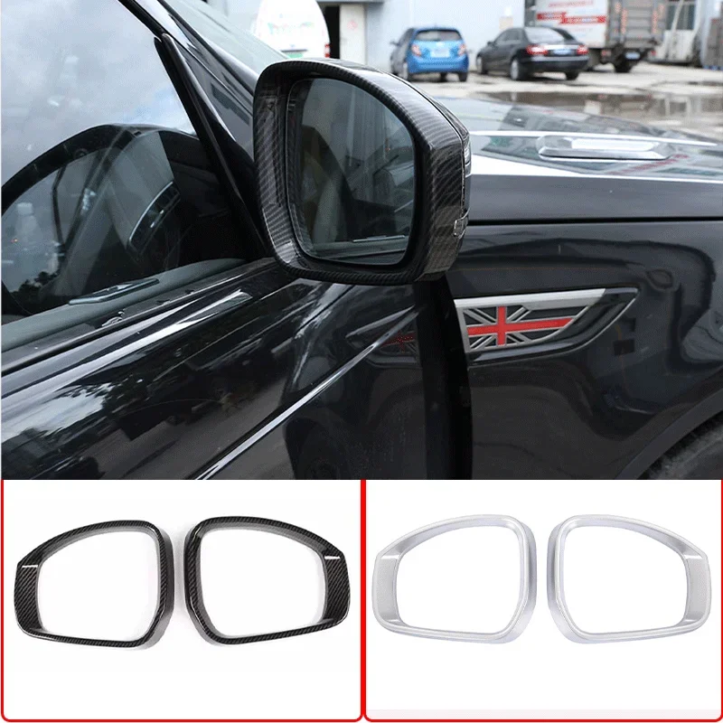 Для Land Rover Discovery 4/5 LR4 LR5 Range Sport ABS Карбоновое волокно Автомобильная рамка наружного