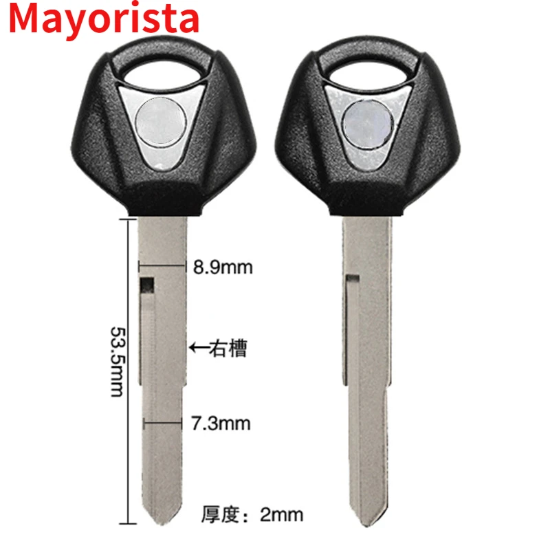 

Mayorista Motorcycle keys Blank Key Uncut Blade For YAMAHA YZF MT09 MT07 XJ6 FZ6 FZ8 R3 R1 R6 XJR1300 FJR1300 FJR XJR 1300 GY6