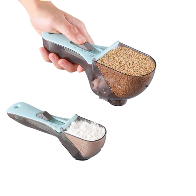 Регулируемая дозирующая ложка бытовая в унциях пластиковые весы для кухни и