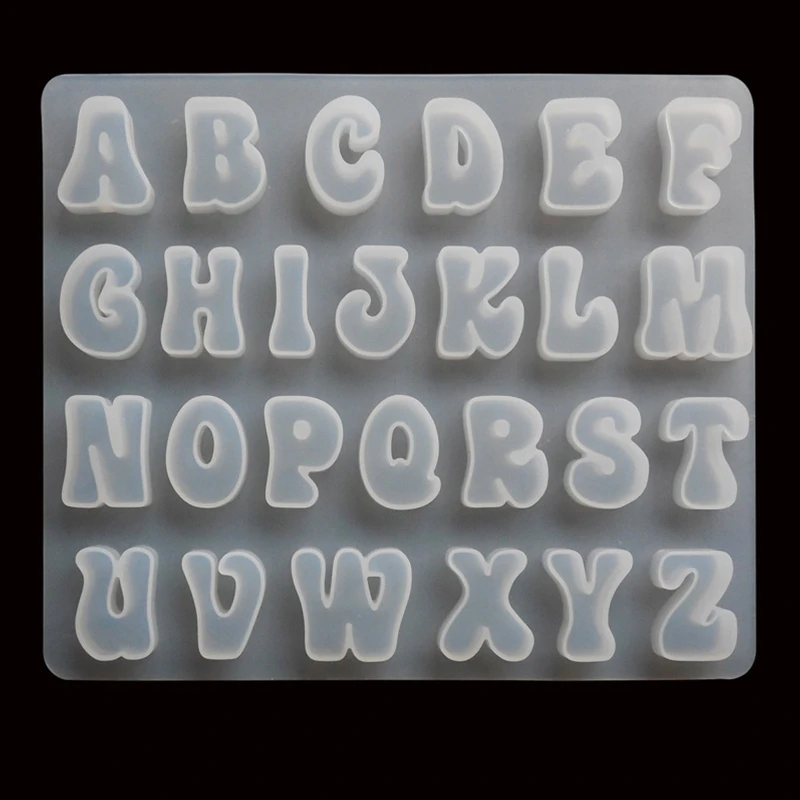 

Silicone Alphabet Mould,Letter Non-Stick Chocolate Moulds,Baking Mold,Handmade Wax Resin Moulds,DIY Letter Jewelry Molds