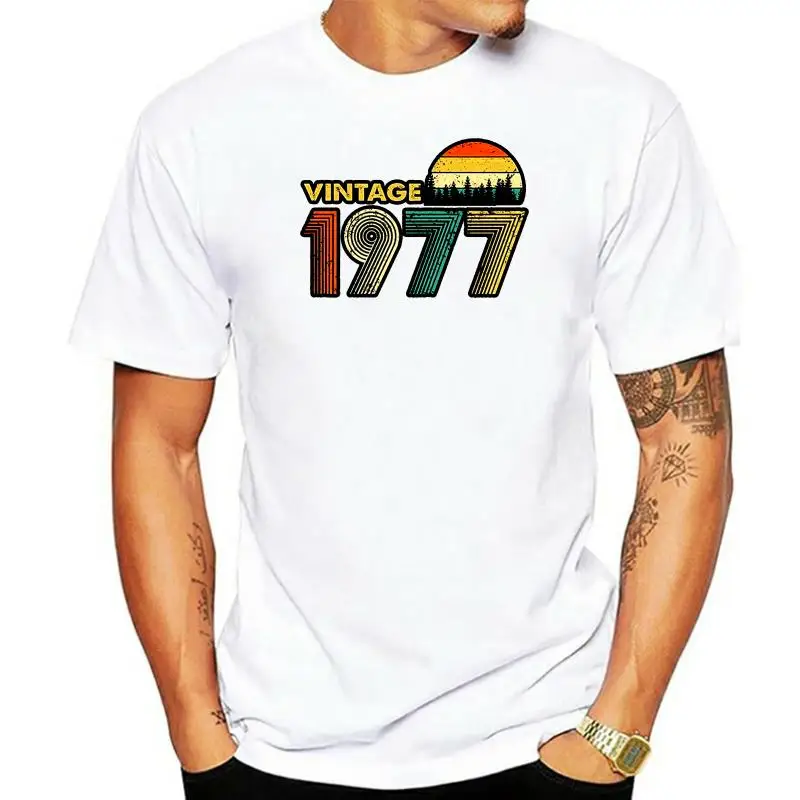 

Винтажная черная футболка 1977 M 6Xl